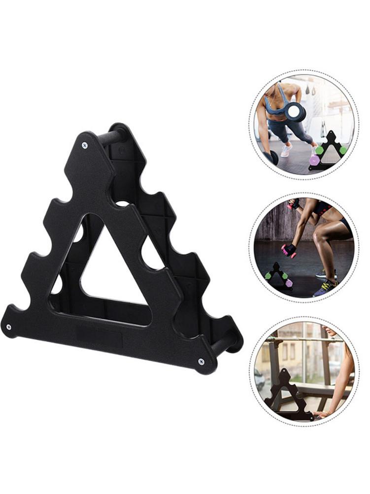 3 Tier Dumbbell Rack Dumbbell Rack Stand Only A-Frame Hand Weights Rack Holder Small Compact Weight Rack For Dumbells