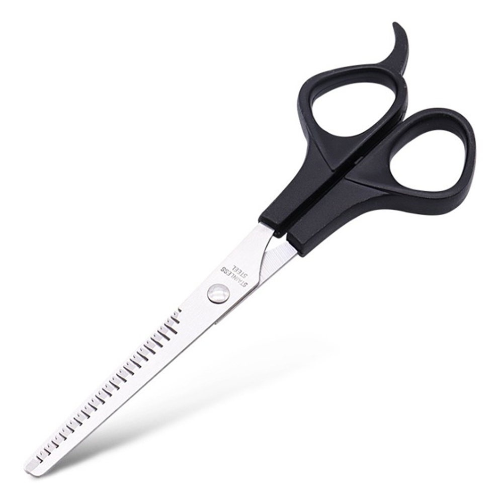 1/2Pcs Barber scissors Stainless Steel Plastic Haircut Open Tooth Scissors Easy To Use Thinning Scissors