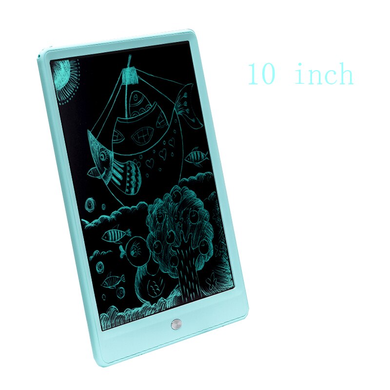 10 ''LCD Schreiben Tablet Bord Kinder Schreiben Pad Zeichnung Malerei Grafikkarte Kind Kreativität Phantasie Kind: 10 Inch Blue