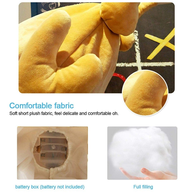 Plush Toy Singing And Dancing Singing 2022 Turkey Thanksgiving Hat Novelty Cooked Chicken Bird Secret Santa Fanc