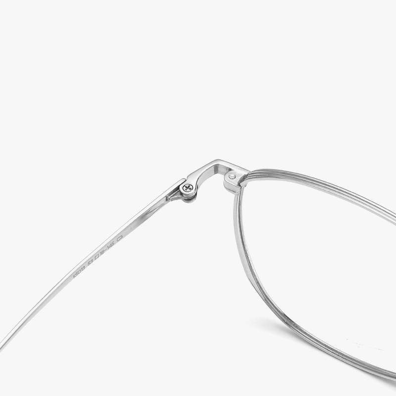 Glasögonbågar i rent titan för kvinnor ultralätta fyrkantiga optiska glasögonbågar  k5013