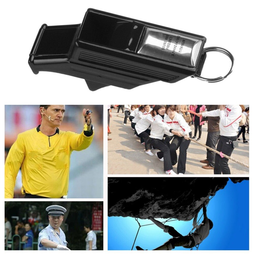 Autentico arbitro fischio speciale fischio basket allenatore di calcio fischio esterno professionale di sopravvivenza di salvataggio fischio KS-018