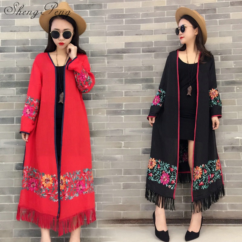 Chinese traditionele jurk nationale stijl traditionele Chinese kleding Chinese stijl vintage lady robe verbeterd qipao CC402