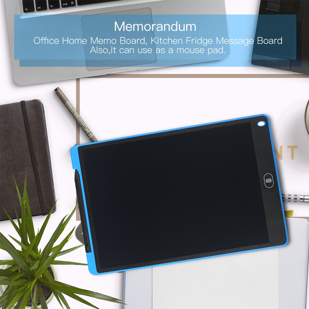 12 Inch LCD Writing Tablet Graphic Drawing Board Portable Ultra-thin Graffiti Painting Caculus Notepad writing tablet for Kids