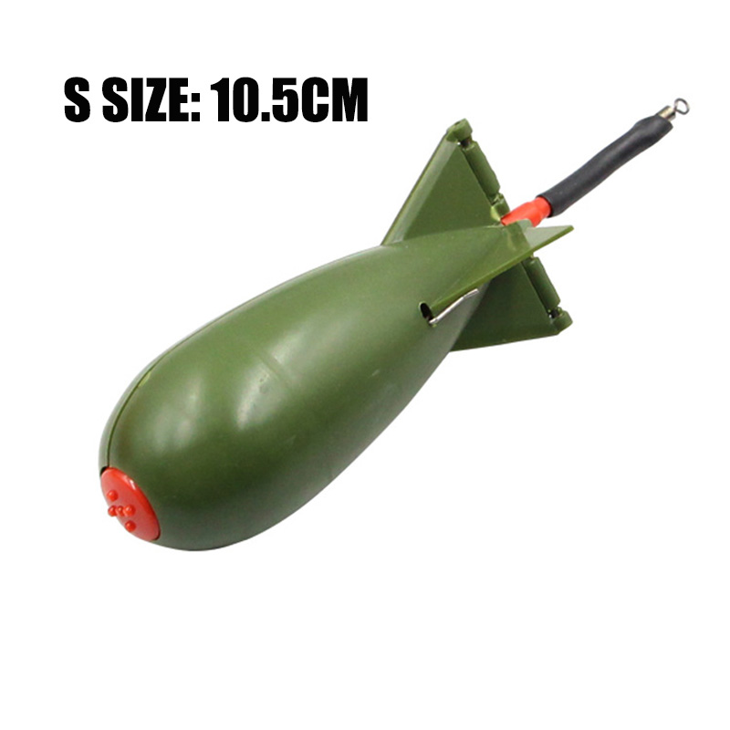 PRO BEROS – roquette de pêche, mangeoires de matériel, chargeur de fusée à granulés, support d&#39;appât, fabricant de matériel, accessoires d&#39;outils de plein air: Green S
