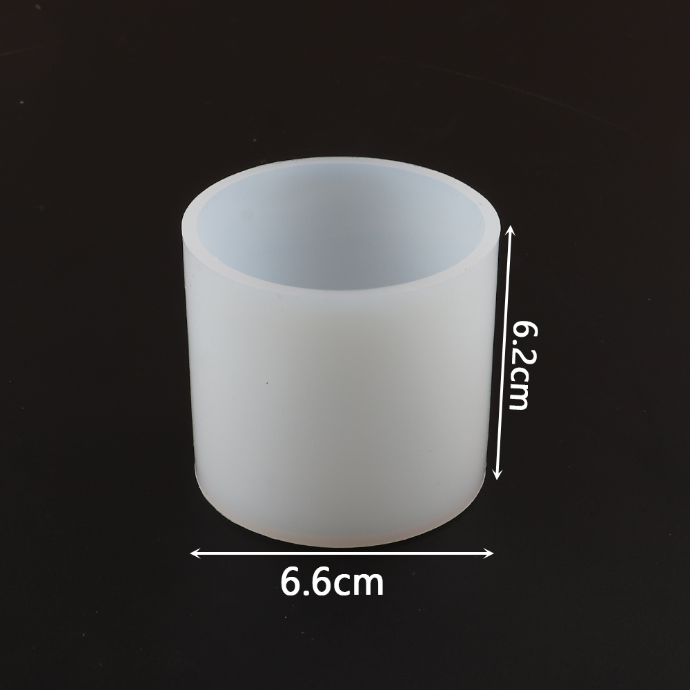 DIY Cylinder Hexagon Silicone Mold Epoxy Resin Candle Mould Aroma Candles Wax Molds Clay Plaster Crafts Casting Mould Home Decor: Cylinder 3