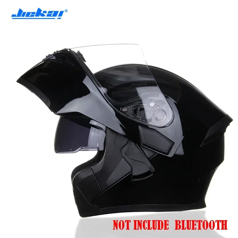 Bluetooth Helmet Flip Up Visor Dual Lens Casco Moto Cool Motorcycle Helmet Full Face Casco Black Motorbike Helmets Modular: PURPLE / XXL