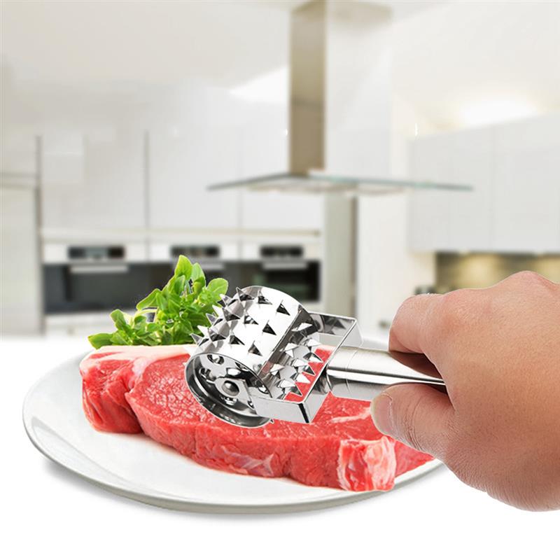 Rvs Rolling Vlees Hamer Vlees Puncher Vleesvermalser Roller Rvs Ergonomische Keuken Mallet Keuken Tool