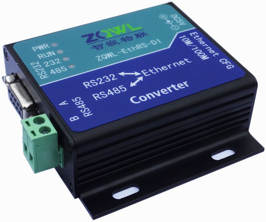 For Intelligent embedded serial server Modbus TCP to RTU RS232\RS485 dual serial network