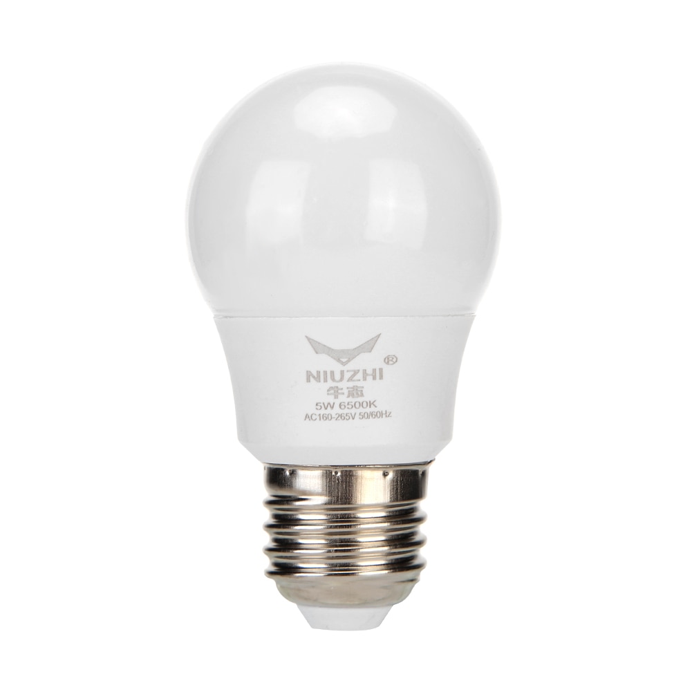 E27 Led Lamp AC85-265V 5W SMD2835 Gloeilamp Spotlight Koud Wit Voor Home Decor Lamp Woondecoratie Gloeilamp