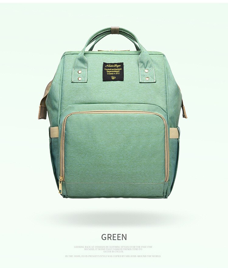 Mummietas multifunctionele babytas moedertas babyflesrugzak luierrugzak babytassen moederrugzak luiertas: Groente