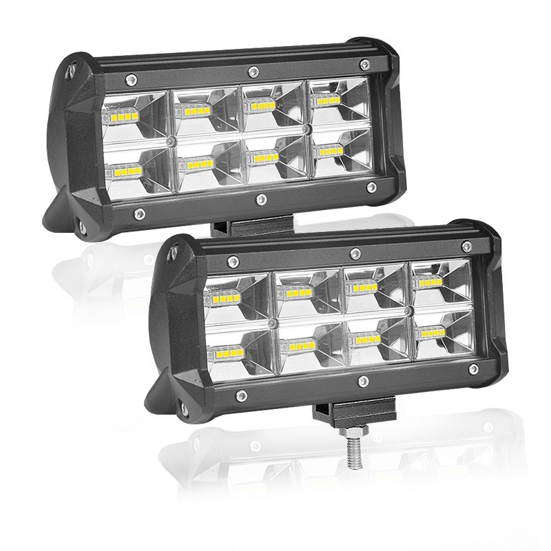 Work Light 96W 7 inch Light Bar Led working light 12v 24V for Tractor Boat Offroad Truck 4x4 SUV ATV Spotlight Driving Lights