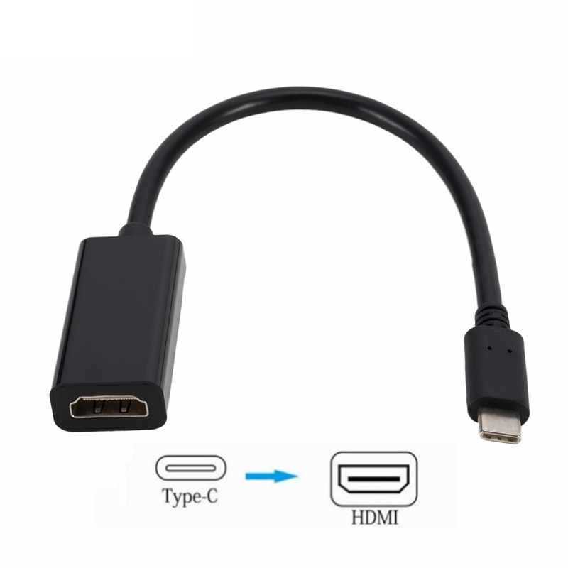 Usb Type C Naar Hdmi Adapter Usb 3.1 USB-C Naar Hdmi Adapter Man-vrouw Converter Voor MacBook2016/Huawei matebook/Smasung S8