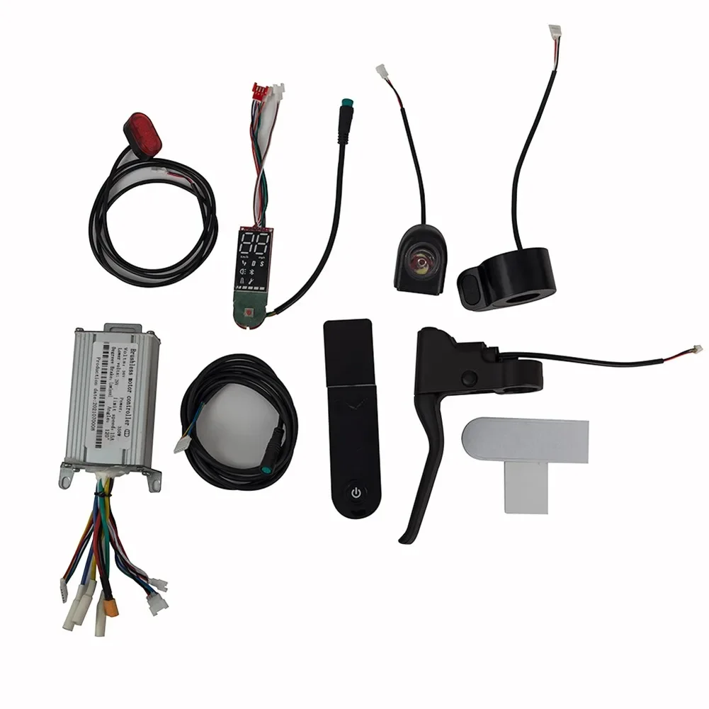 Reemplazo de patinete eléctrico de 36V y 350W, controlador de traje, acelerador de tablero para Xiao * Mi, accesorios de pieza para patinete eléctrico: Rojo