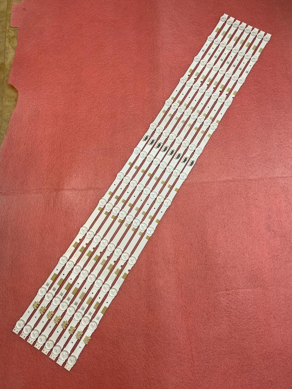 16 pz striscia di retroilluminazione a portato per Samsung 50JS7200 UE50JU6800 UN50JS7000 BN96-38480A 38479A V5dott_500SCA 500SCB_R1