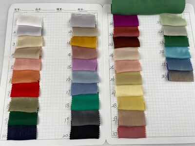 Cf701 effen gele/gouden/blauwe/roze/grijze glanzende zachte dunne zomerstoffen voor jurken, katoenen tencel satijnen stoffen, handgemaakte doe-het-zelf stoffen: Neem contact met mij op
