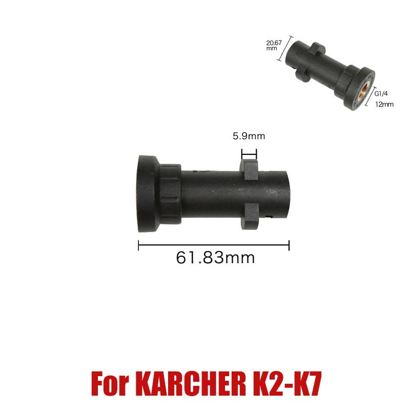 Højtryksrenser lanse turbodyse + sandblæsningsrør til karcher k serie våd sandblæser