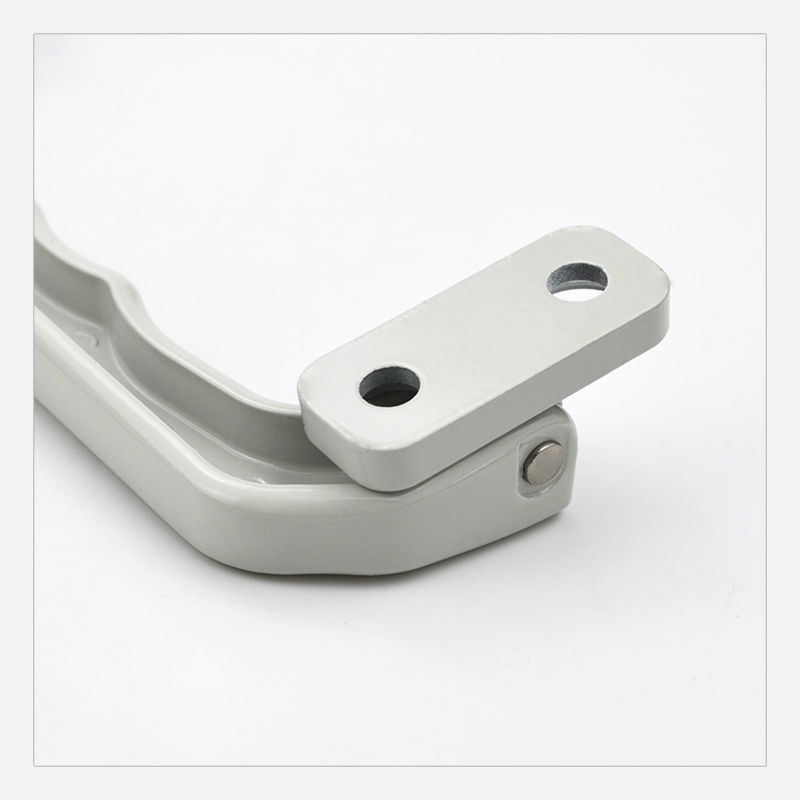 Folding handle aluminum alloy automatic return spring tool box drawer handle industrial case cabinet handle