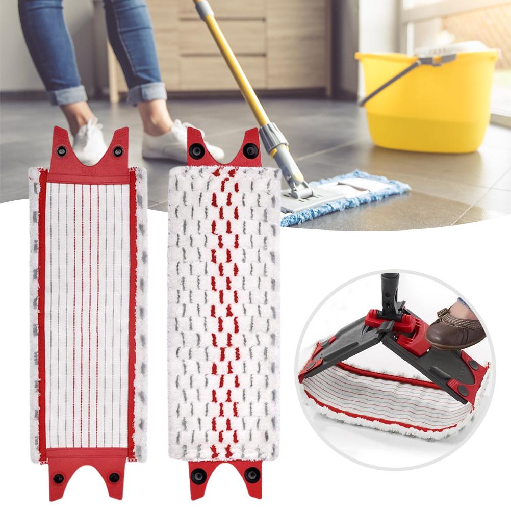 Microvezel Floor Mop Doek Pads Vervanging Voor Vileda Ultramax Mop Refill Floor Wasbare Vervangen Spray Platte Mop Doek