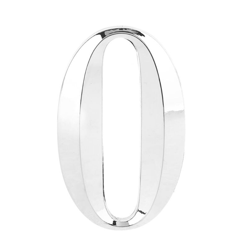 5cm Self Adhesive Door Number 0 to 9 Sign Number Digit Apartment Hotel Office Door Address Street Number Stickers: 0