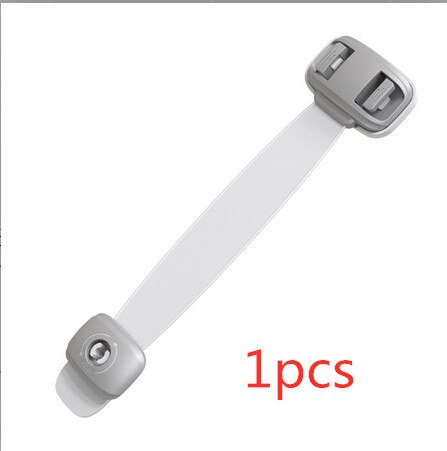 1Pcs Kinderen Kabinet Deur Anti-Snuifje Veiligheidsslot Baby Beschermende Kast Slot Ladeblok Koelkast Lock Lade: 02