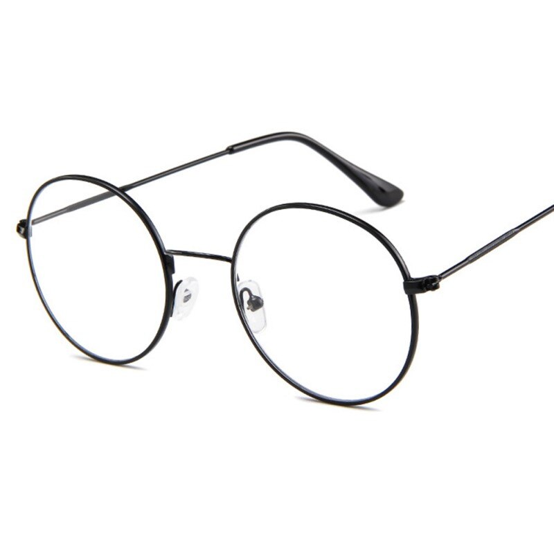 Unisex Korean Style Round Frame Clear Lens Glasses Reading Glass Optical Glasses Quiet Style Glasses