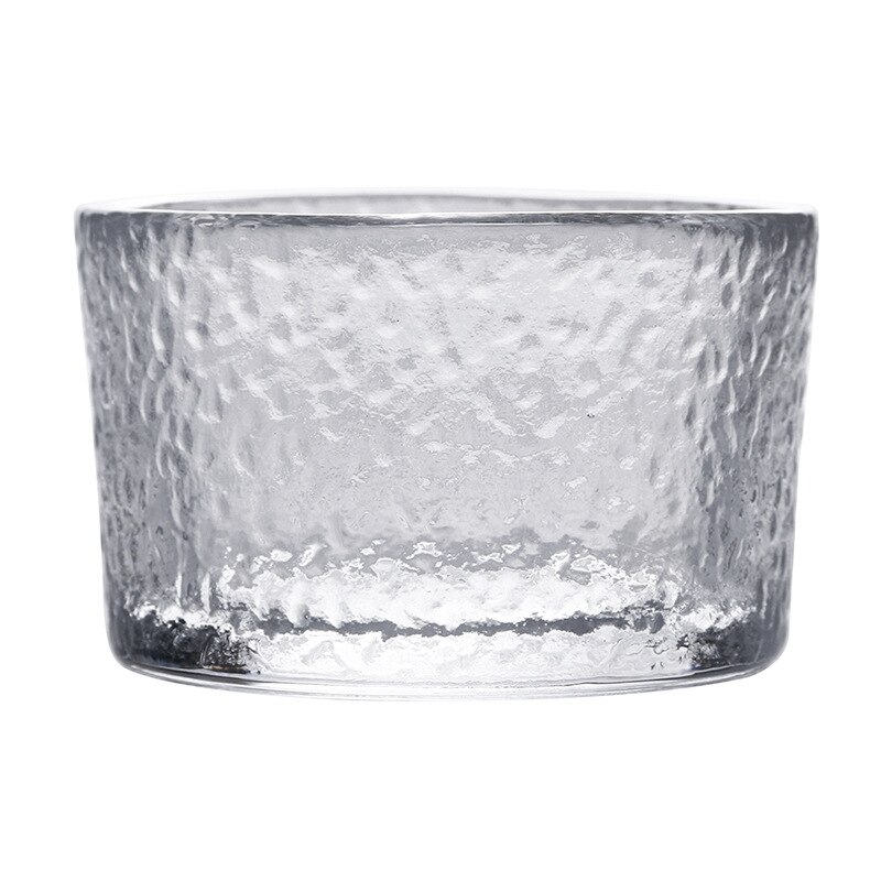 Japanischen Stil transparent Tee Tasse Klar Wärme Beständig Kung Fu Glas Tasse Wasser Blume Tee Schüssel Heimat Küche Büro Getränk: A