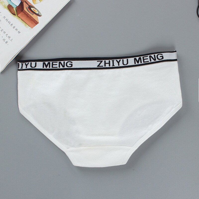 10Pcs 8-14Years Oud Tiener Katoenen Ondergoed Sport Puberteit Pantie Student Slips