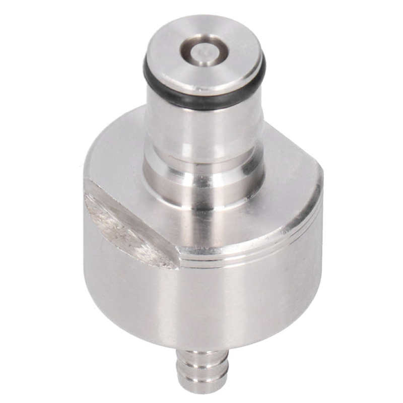 Carbonation Cap with O-Ring Stainless Steel Carbonate Cover Home Beer Brewing CO2 Coupling Carbonate Soda