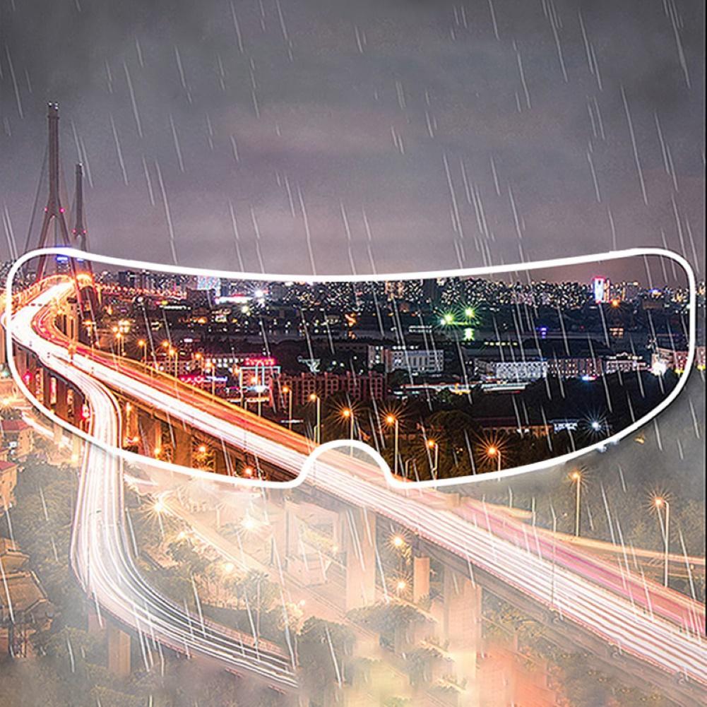 Universal Motorcycle Motorbike Helmet Visor Lens Anti-Fog Clear Film Sticker High Clear Anti-Fog Motorcycle Helmet Visor Film