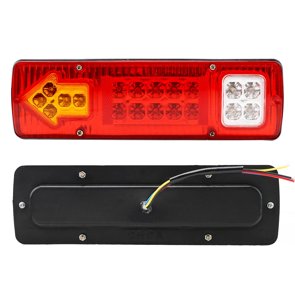 12v 24v for tilhenger lastebiler lastebil stopplys 19 led baklys blinklys billys montering ryggelys