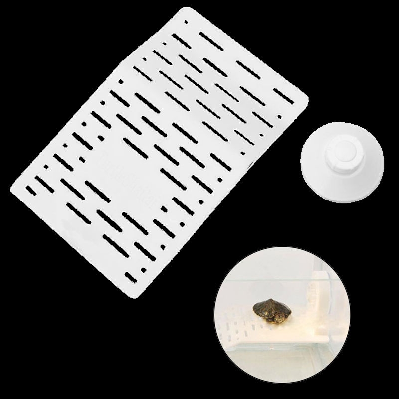 Aquarium Turtle Bask Terrace Island Platform Tank Reptile Dock Decor Small Size