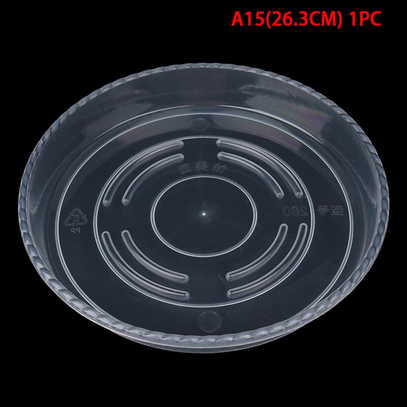 Plastique épaissir rond plante Pot socle soucoupe Pot de fleurs plateau pour jardin cuisine balcon: A15
