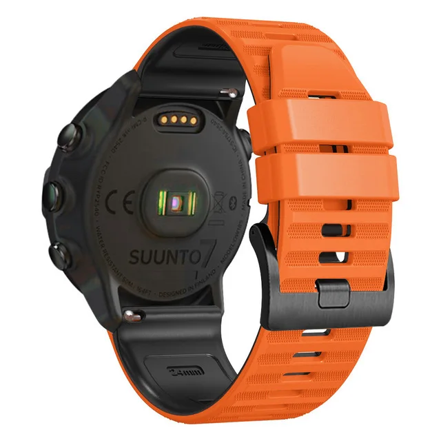 Älykellon ranneke ticwatch pro 5: lle, korvaava kellon ranneke, silikoniranneke, joka on yhteensopiva ticwatch pro 5:n kanssa: Antiikki musta