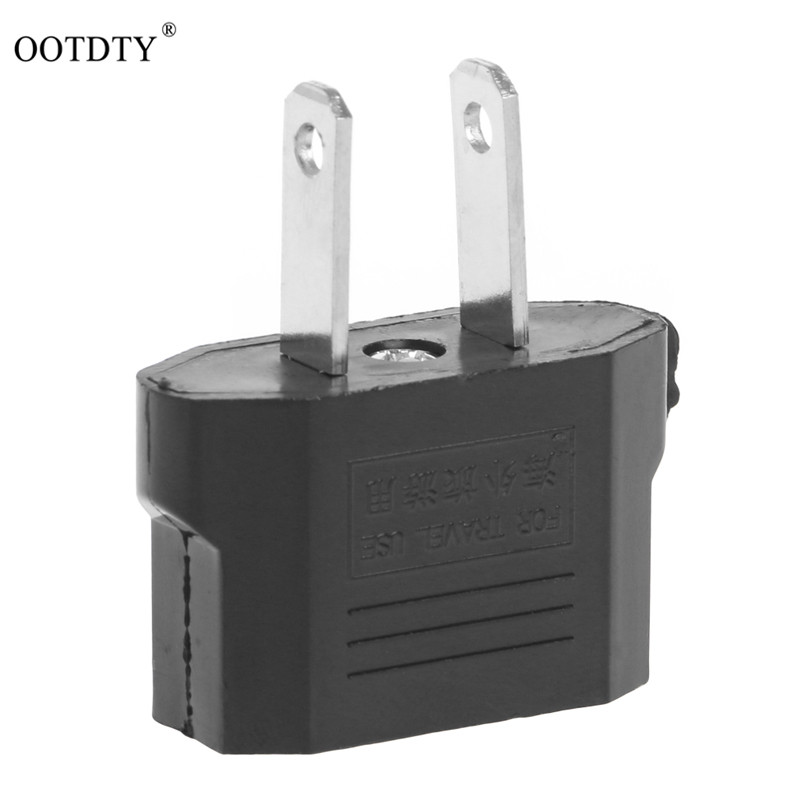 US EU Europe To US USA Power Converter Travel Adapter Charger Wall Plug Home