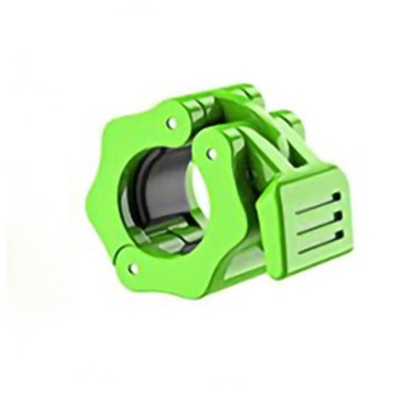 25/50mm Spinlock Barbell Collars Quick Release Barbell Clamps Olympic Weight Bar Clips for Weightlifting and Strength Training: 1 pcs green / 25MM