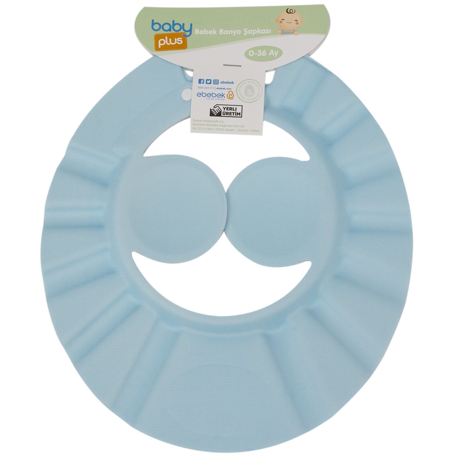 Ebebek baby & plus Baby Dusche Kopf Blau