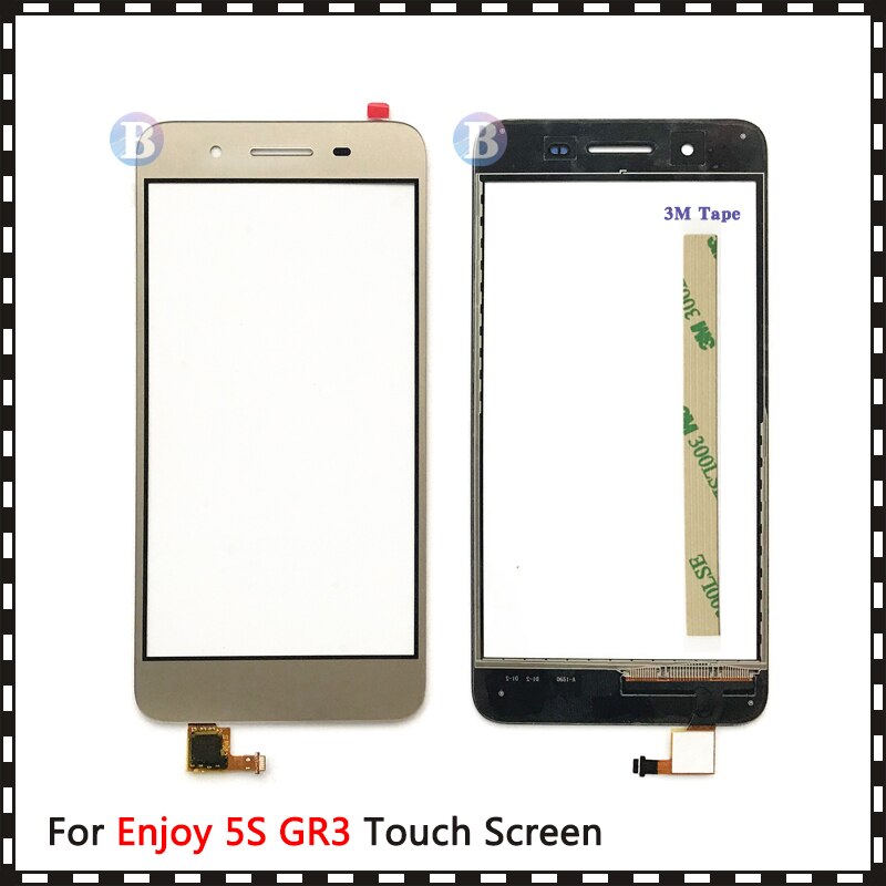 5 "para Huawei disfrutar de 5S GR3 TAG-L21 TAG-L01 TAG-L03 TAG-L13 TAG-L22 TAG-L23 digitalizador de pantalla táctil Sensor de Lentes de vidrio exterior Panel