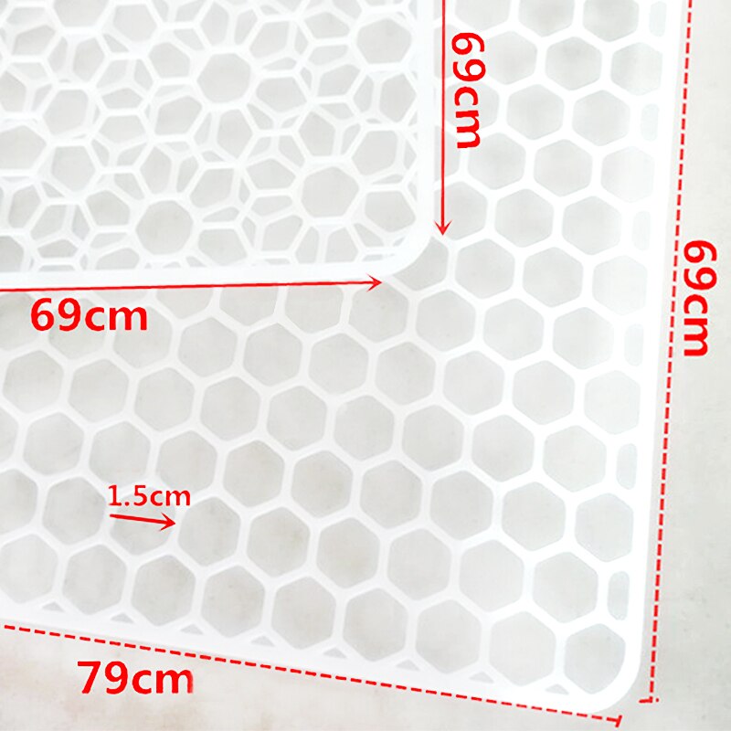 Chicken Cage Pad Feet Defoaming Board Plastic Net Breed Poultry Chickens Leakage Fecal Network Plastic Mesh