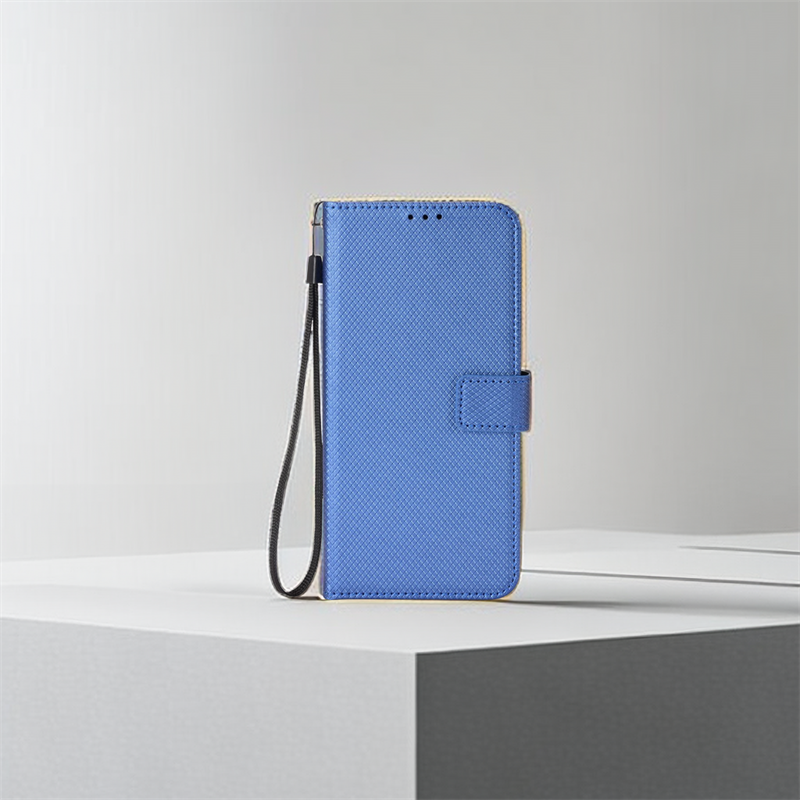 Telefondeksel til fairphone 5 , skinndeksel i årgang-stil til fairphone 5, fairphone 5- deksler, magnetisk lommebokdeksel med klapp: Blå