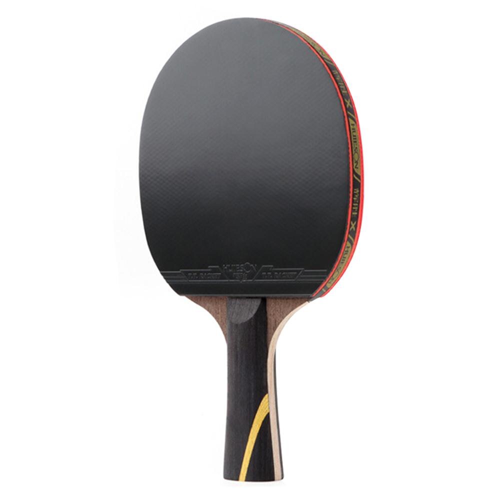 Durable Ping-Pong Racket Table Tennis Bat Carbon Sports Athletics Game Play Ping Pong Bat Practical Racquet Movement Wood