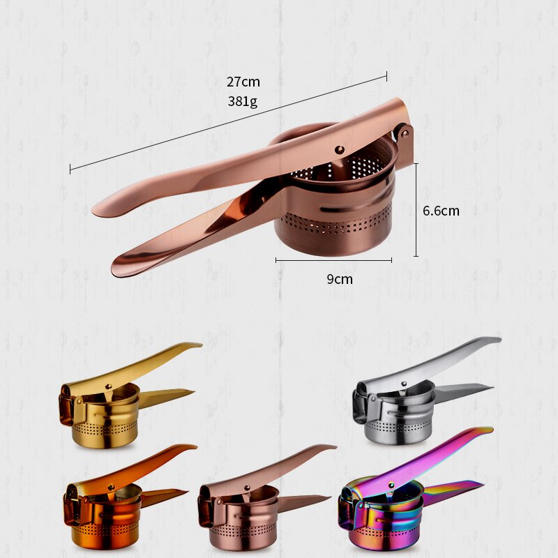 Stainless Steel Kitchen Tools Potato Masher Ricer Maker Tool Orange Lemon Juicer Hand Press Manual Fruit Pomegranate Squeezer