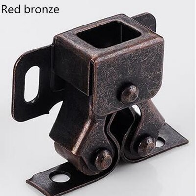Paquete de 10 piezas de puerta de armario doble rodillo de enganche de bola de cierre de puerta de resorte hebilla de armario Clip de interruptor magnético duradero: A(Pack of 10 pieces)
