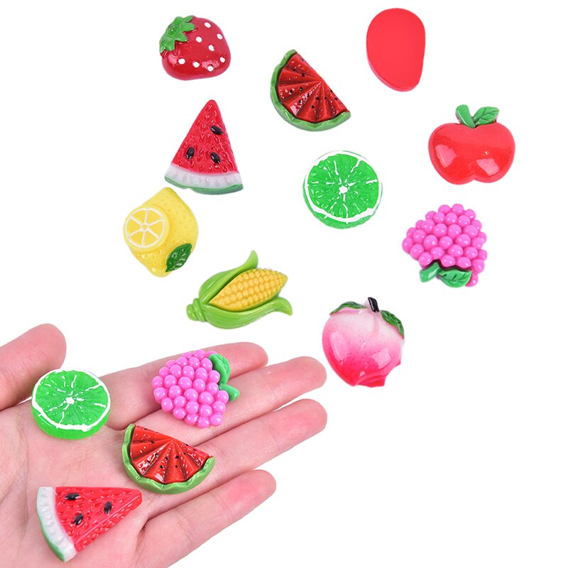 10PCS home decor magnet Fruits stickers fridge magnet Home decor Fridge stickers Mini fridge refrigerator sticker For Home
