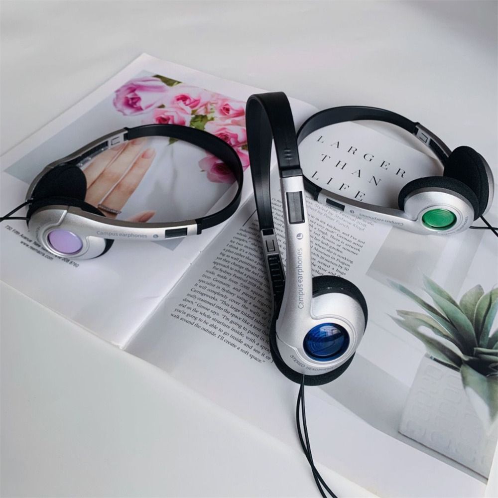 Auriculares Retro con cable para exteriores, audífonos clásicos con personalidad Millennium Wind Y2K, tipo C, Mp3
