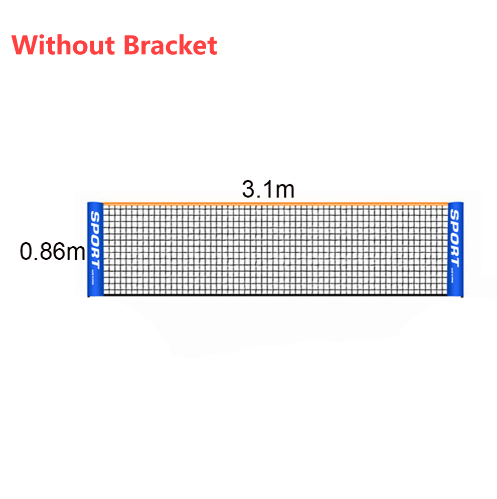 Red de bádminton para deportes de interior y exterior, redes cuadradas de entrenamiento de tenis y voleibol, 3,1/4,1/5,1/6,1 m: Otros
