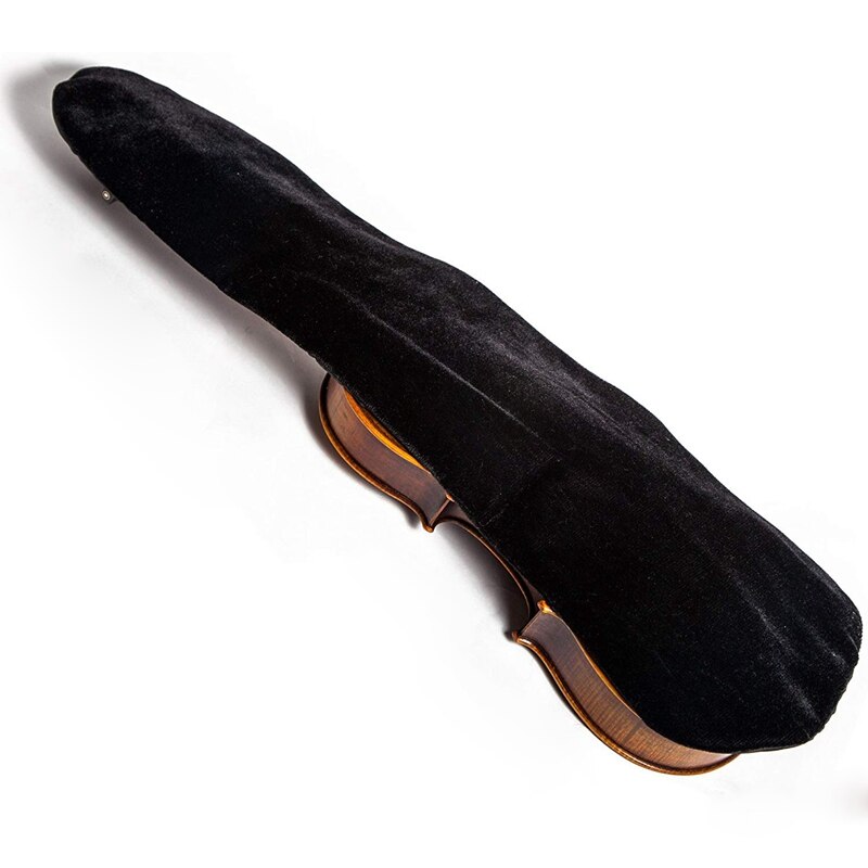 Acoustic Electric 4/4 Full Size Violin Cover Cloth Blanket Velvet for Violin Case Black