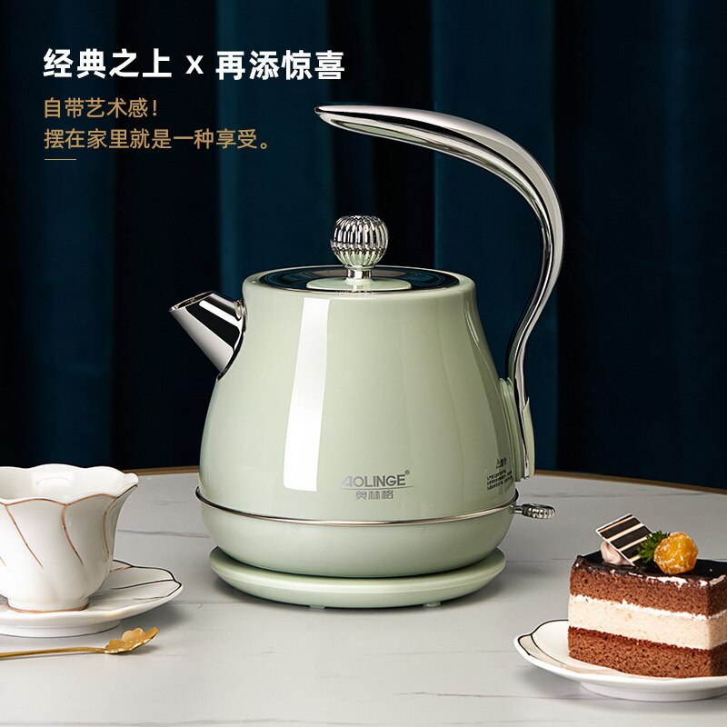 Retro Mini Water Kettle Office European Style Small Boiler Electric Kettle Travel Portable Hervidor De Agua Cookware EB50SH