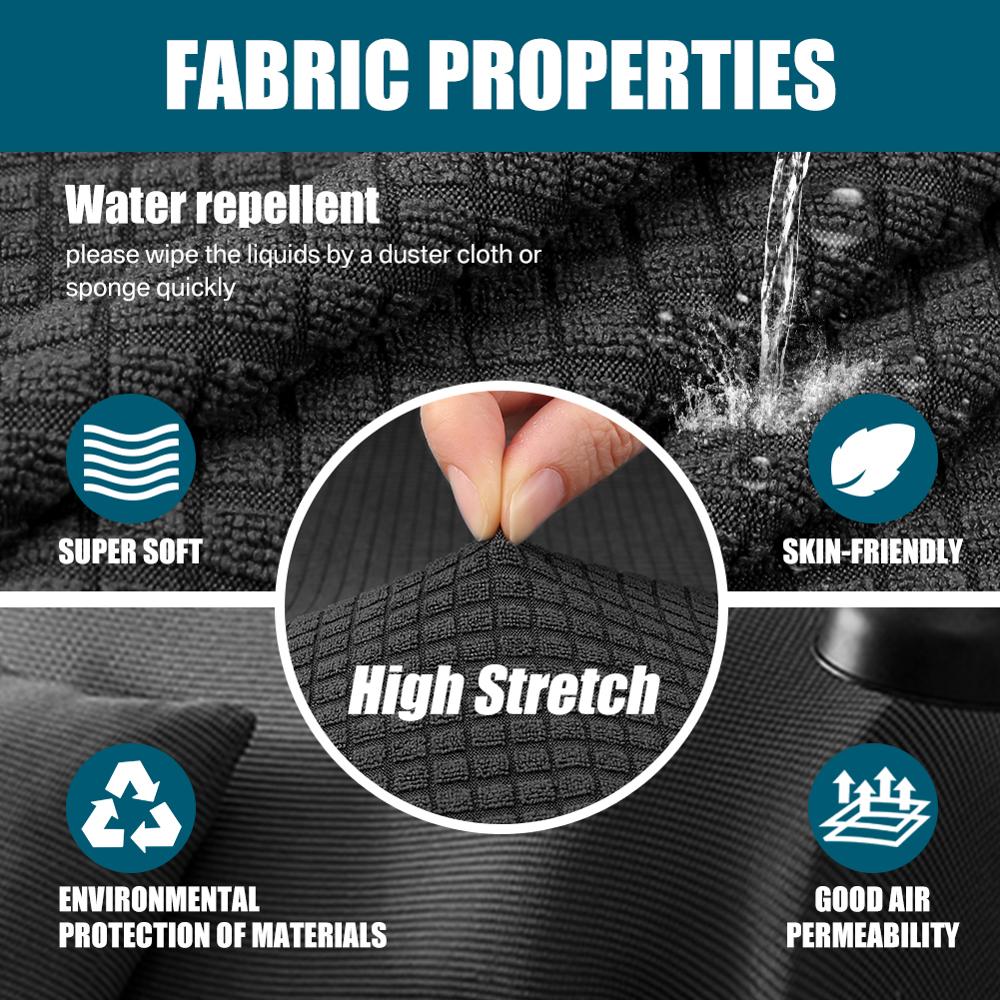 Premium waterafstotende bankhoes voor de woonkamer, huisdieren, baby, moderne stretch bankhoes, zachte fleece meubelbankhoes