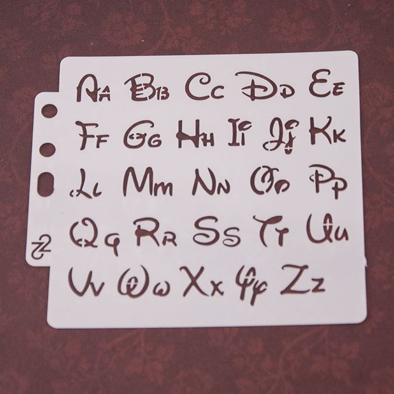 Modèle de peinture, pochoirs en lettres de l'alphabet | Peinture, Scrapbooking, gaufrage, carte d'album, bricolage